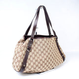 Gucci 130736 Abbey Canvas Tote Medium Bag