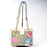 Gucci 498156 Small Padlock GG Flora Bag