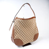 Gucci 449244 GG Canvas Bree Hobo Bag