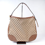 Gucci 449244 GG Canvas Bree Hobo Bag