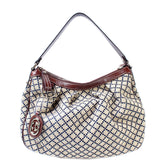 Gucci 232955 Sukey Hobo Diamante Bag