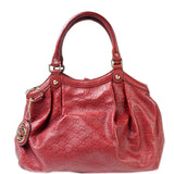 Gucci 211944 Sukey GG Leather Medium Bag
