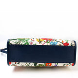 Gucci 550141 Canvas Flora Tote Medium Bag