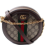 Gucci 550618 Ophidia GG Round Small Crossbody Bag
