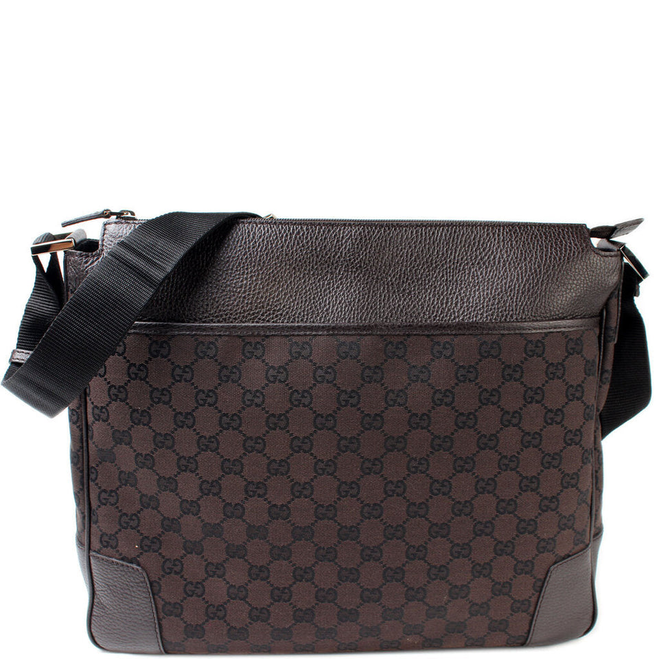 Gucci 282527 GG Canvas Messenger Bag