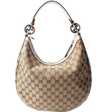 Gucci 232962 GG Canvas Twins Hobo Bag