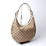 Gucci 232962 GG Canvas Twins Hobo Bag
