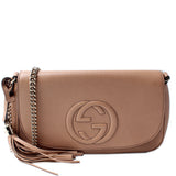 Gucci 536224 Soho Chain Tassel Flap Bag