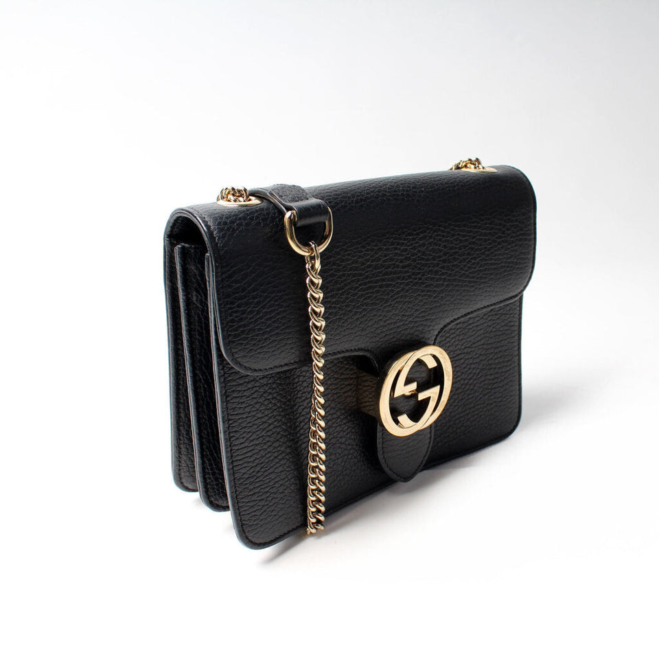 Gucci 510304 Interlocking Small Crossbody Bag