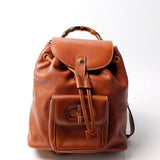 Gucci 003.2058.0030 Bamboo Mini Backpack Bag