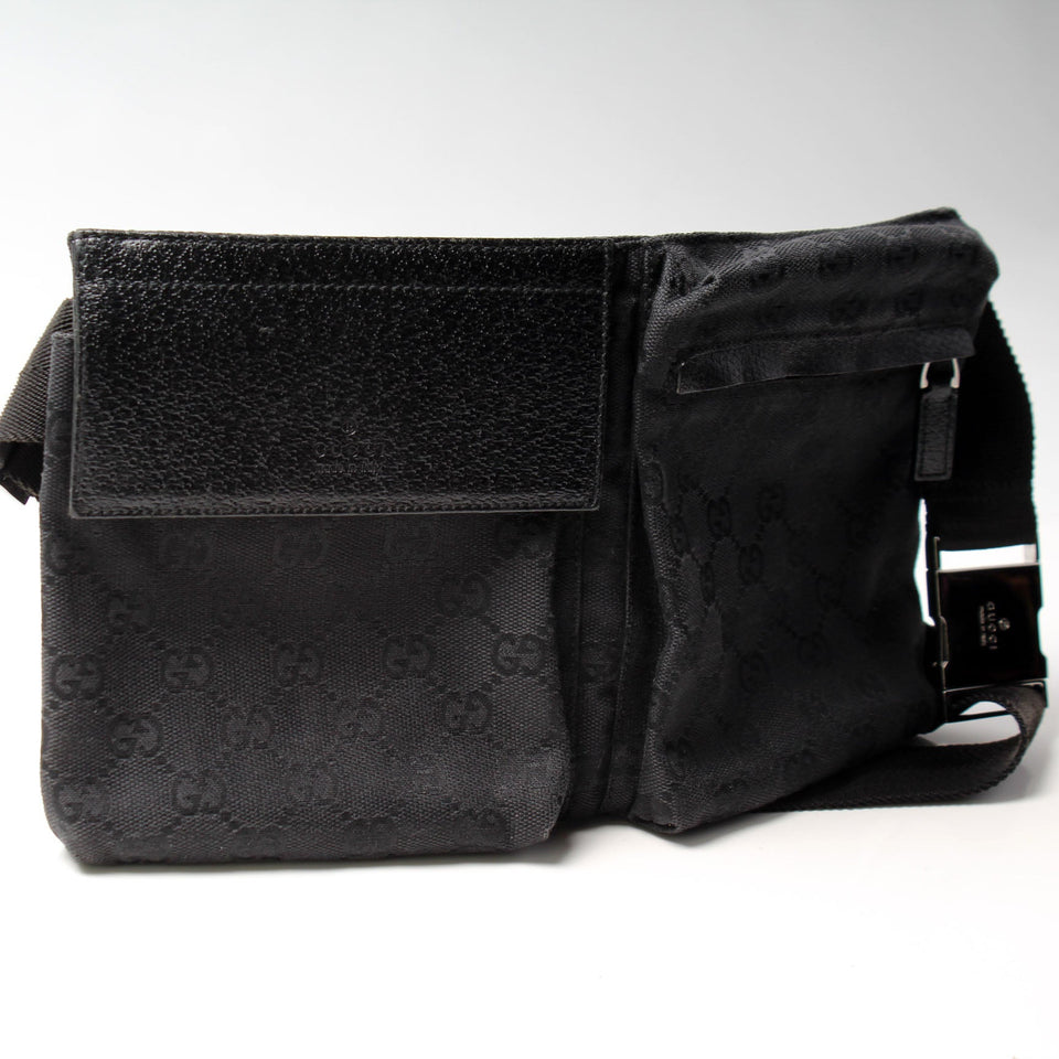 Gucci 28566 GG Canvas Waist Bag
