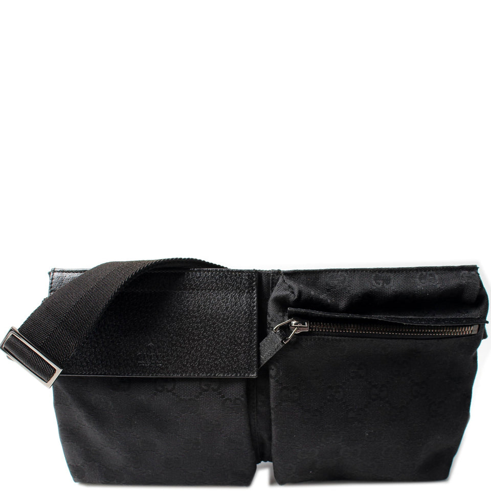 Gucci 28566 GG Canvas Waist Bag