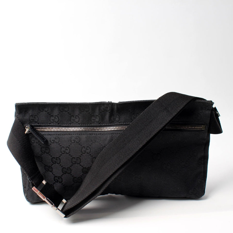 Gucci 28566 GG Canvas Waist Bag