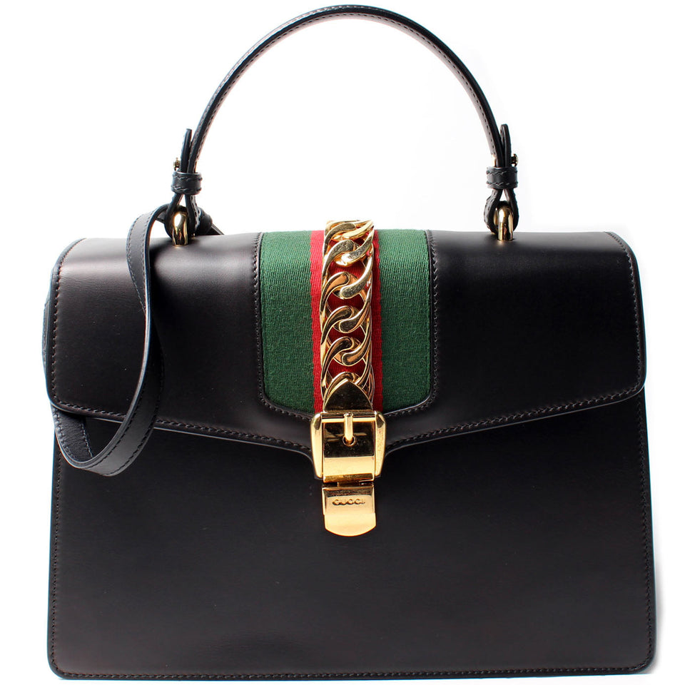 Gucci 431665 Sylvie Top Handle Medium Bag