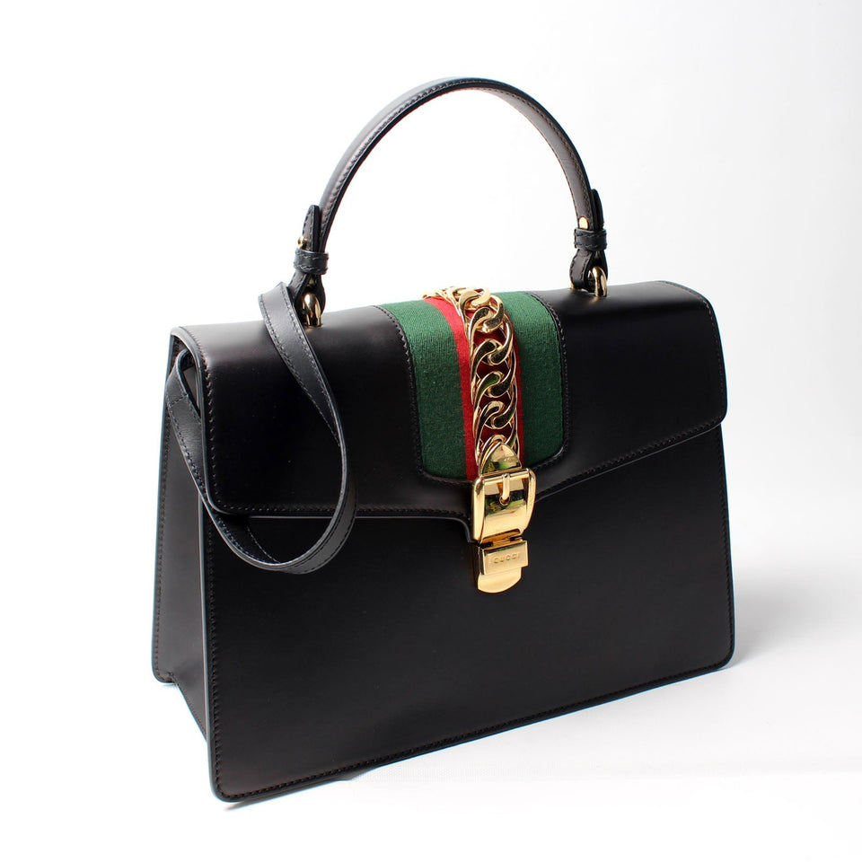 Gucci 431665 Sylvie Top Handle Medium Bag