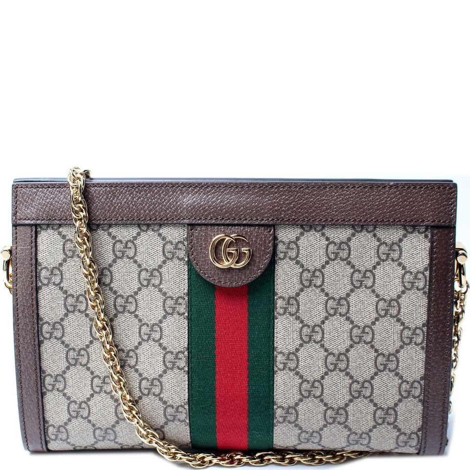 Gucci 503877 GG Supreme Ophidia Small Chain Bag