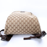 Gucci 449906 GG Canvas Travel Backpack Bag