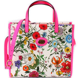 Gucci 550141 Canvas Flora Tote Medium Bag