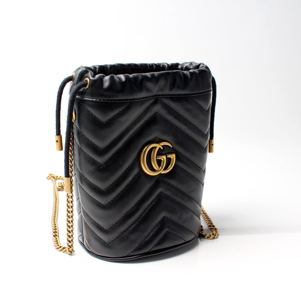 Gucci 575163 Marmont Mini Bucket Bag