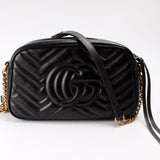 Gucci 447632 Marmont Small Leather Camera Bag