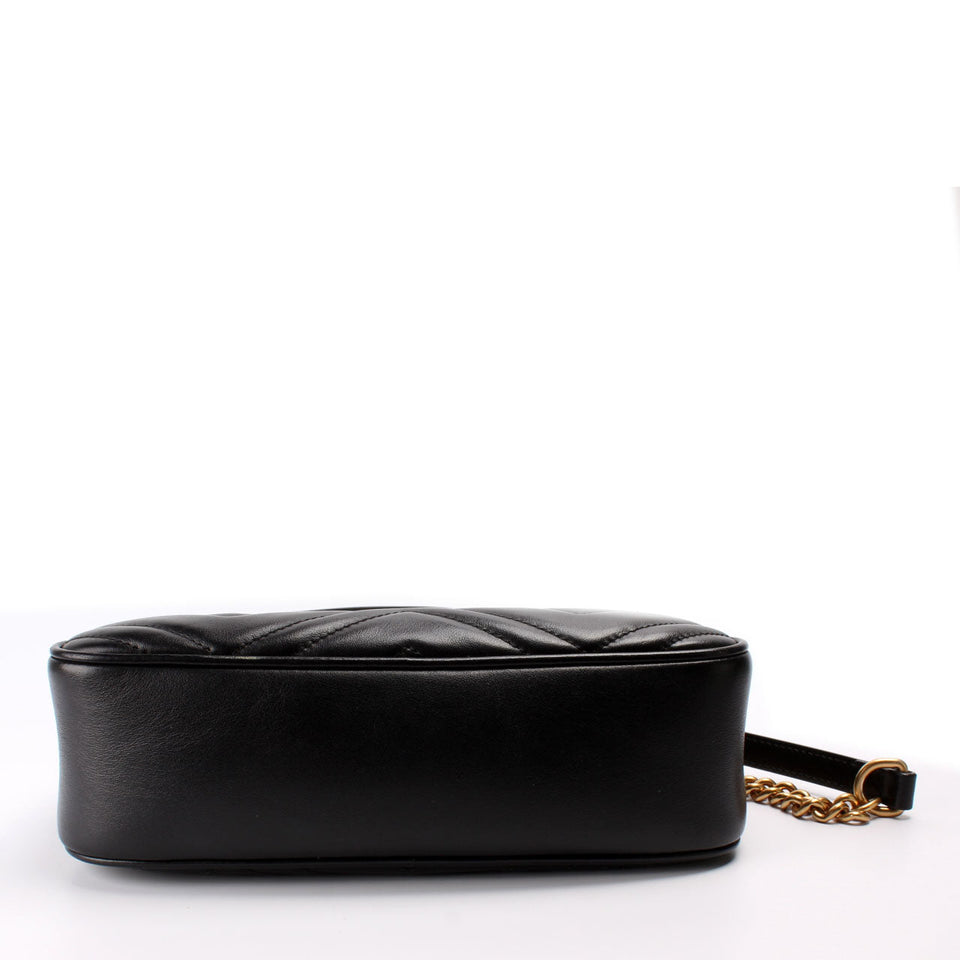 Gucci 447632 Marmont Small Leather Camera Bag