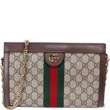 Gucci 503877 Ophidia Canvas Shoulder Small Bag
