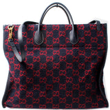 Gucci 598169 GG Wool Tote Bag
