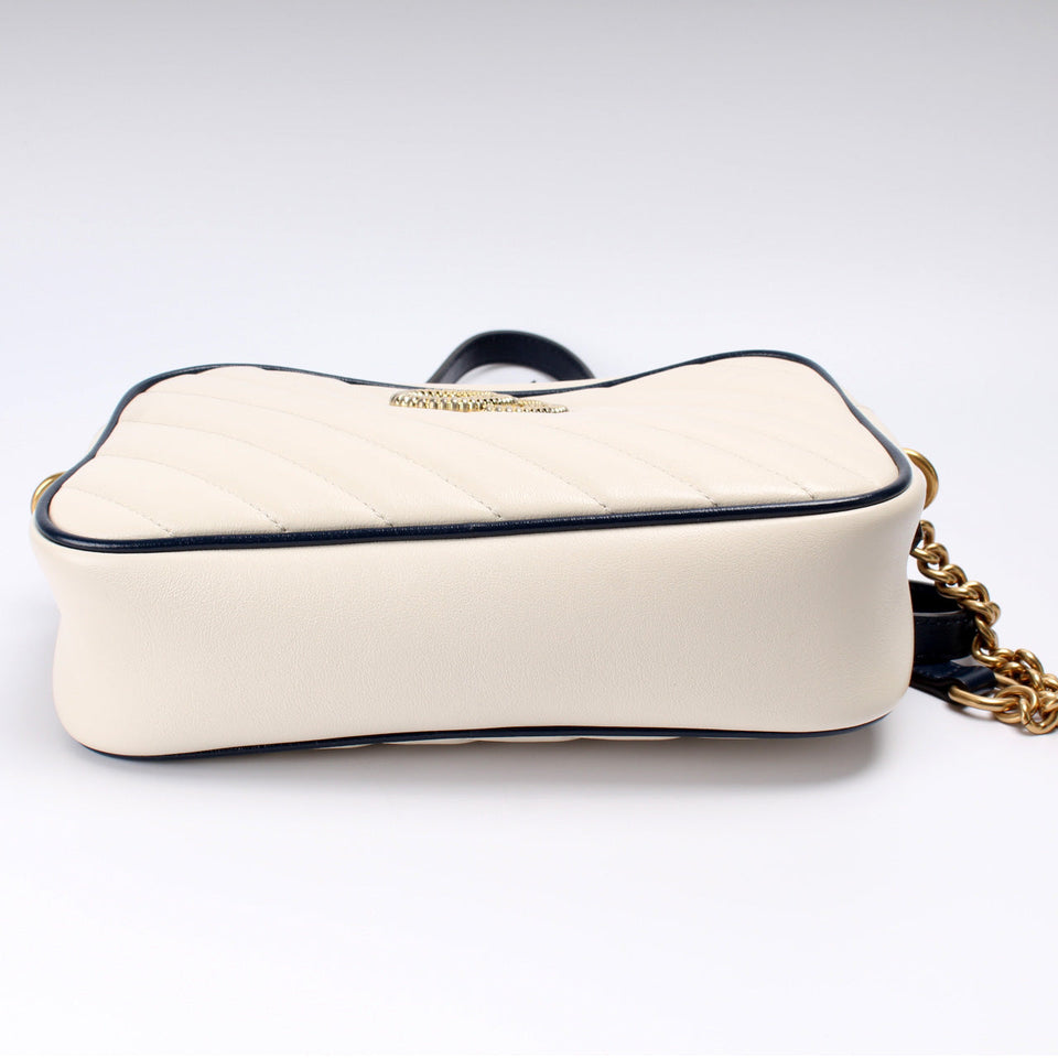 Gucci 447632 Marmont Small Leather Camera Bag