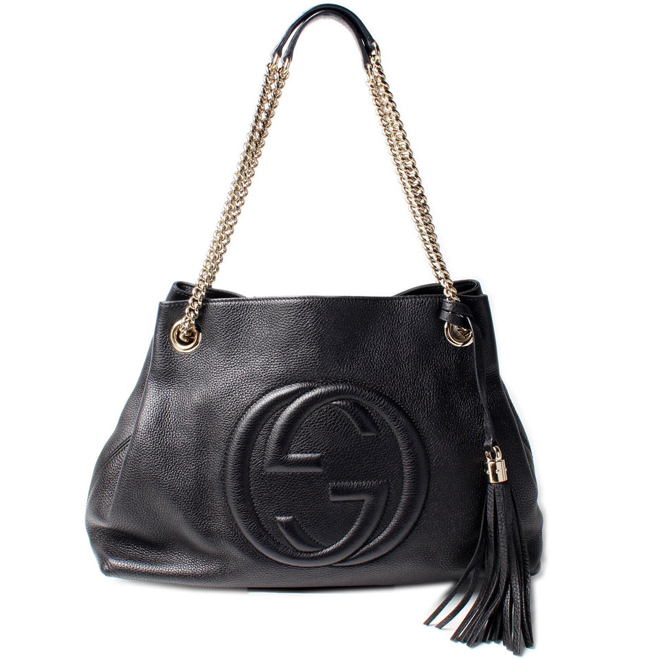 Gucci 308982 Soho Leather Shoulder Medium Bag
