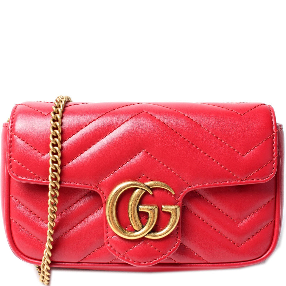Gucci 476433 Marmont Super Mini Flap Bag