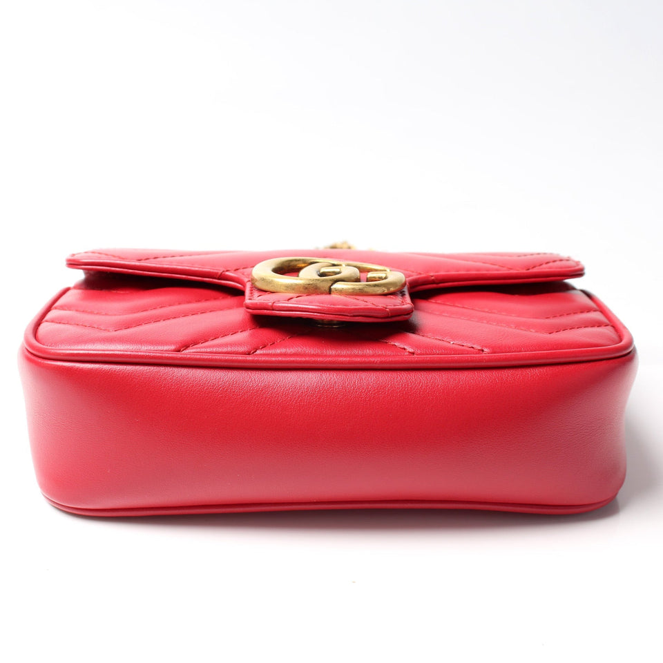 Gucci 476433 Marmont Super Mini Flap Bag