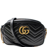 Gucci 447632 Marmont Small Leather Camera Bag