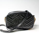 Gucci 447632 Marmont Small Leather Camera Bag