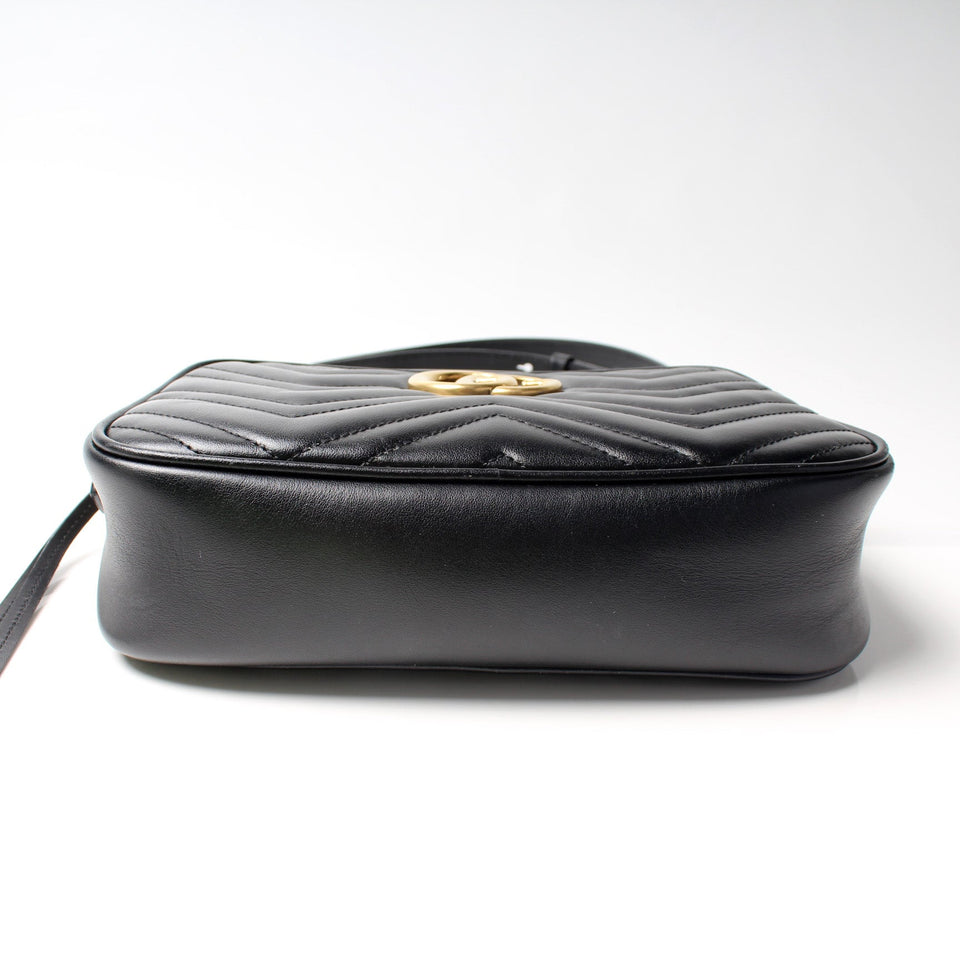 Gucci 447632 Marmont Small Leather Camera Bag