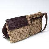 Gucci 28566 GG Canvas Waist Bag