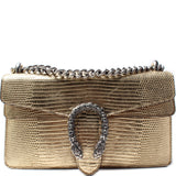 Gucci 499623 Dionysus Lizard Embossed Leather Bag