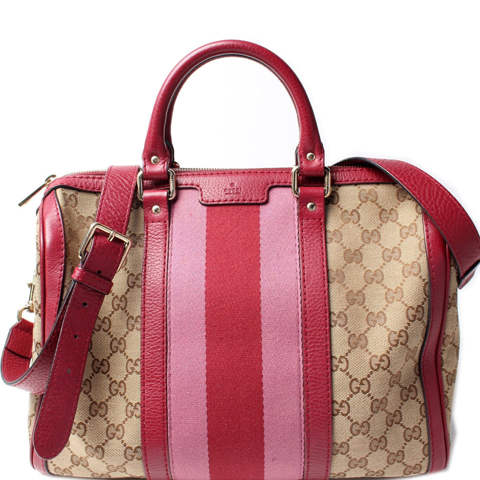 Gucci Boston GG Canvas Bag
