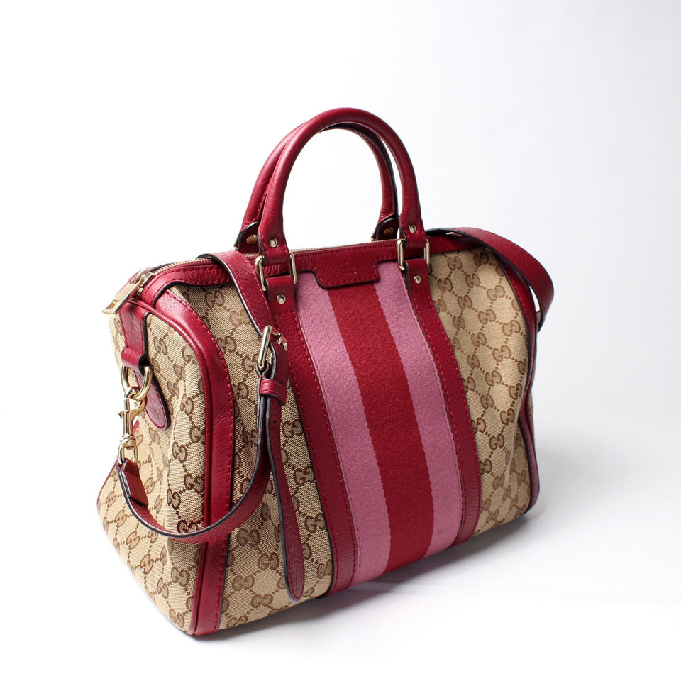 Gucci Boston GG Canvas Bag
