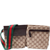 Gucci 28566 GG Canvas Waist Bag