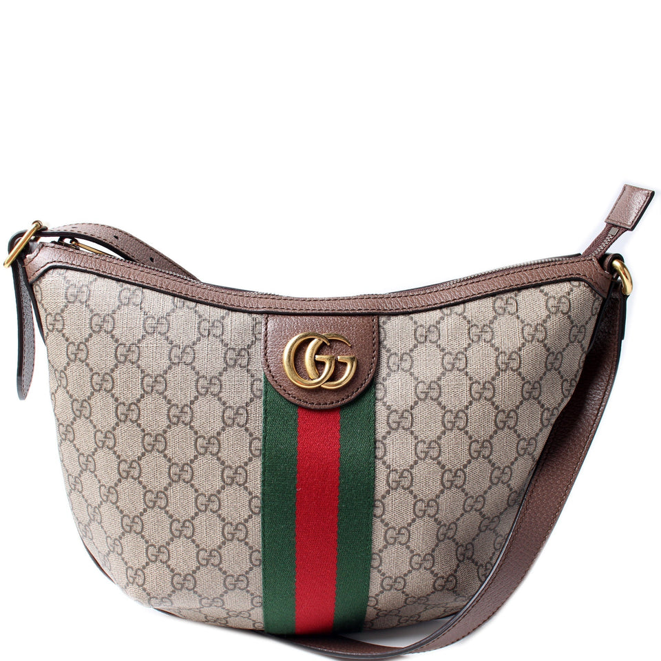 Gucci 598125 Ophidia GG Small Shoulder Canvas Bag