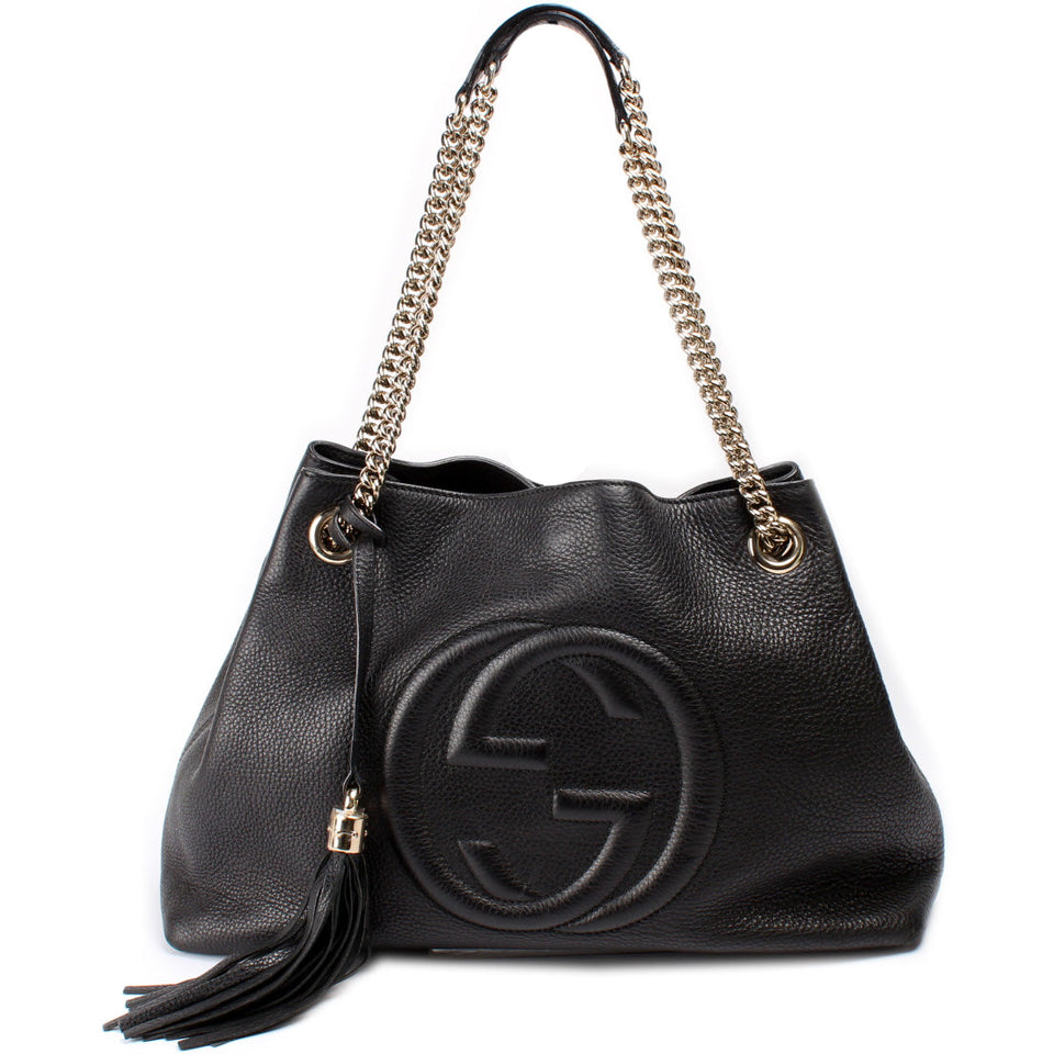 Gucci 308982 Soho Leather Shoulder Medium Bag