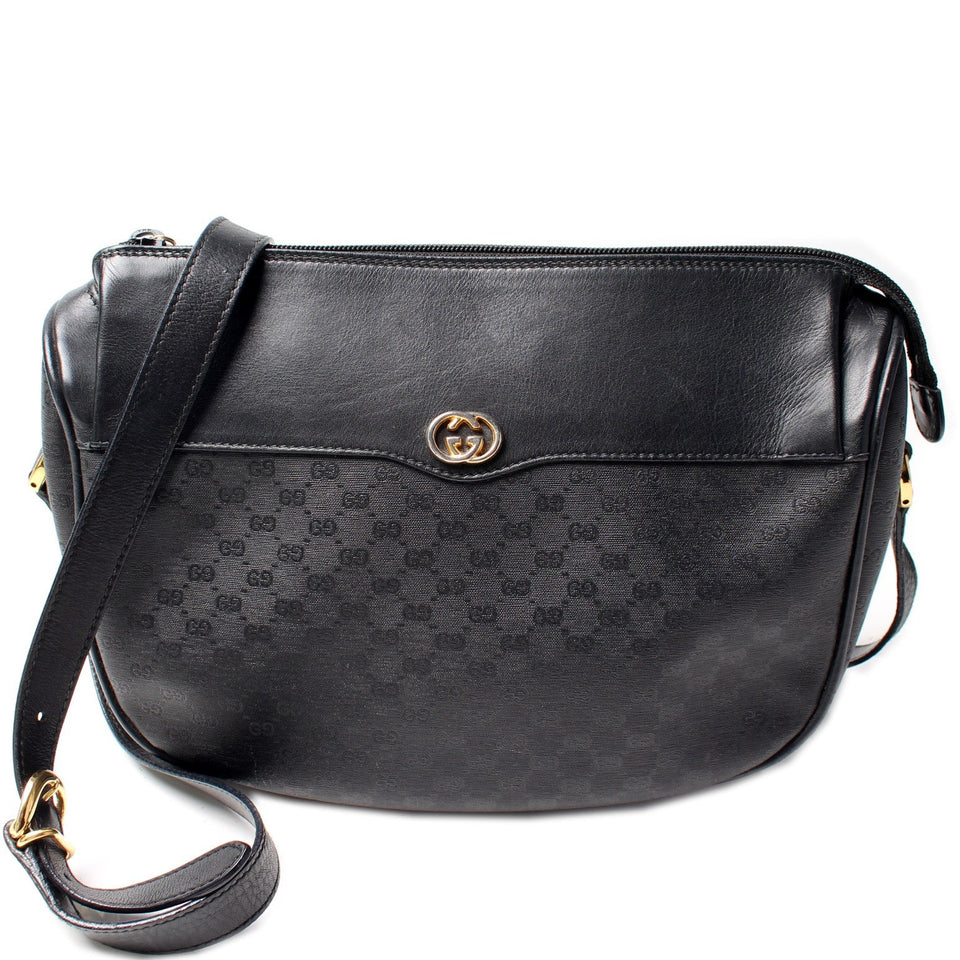 Gucci 001.115.5918 Vintage Micro GG Canvas Bag