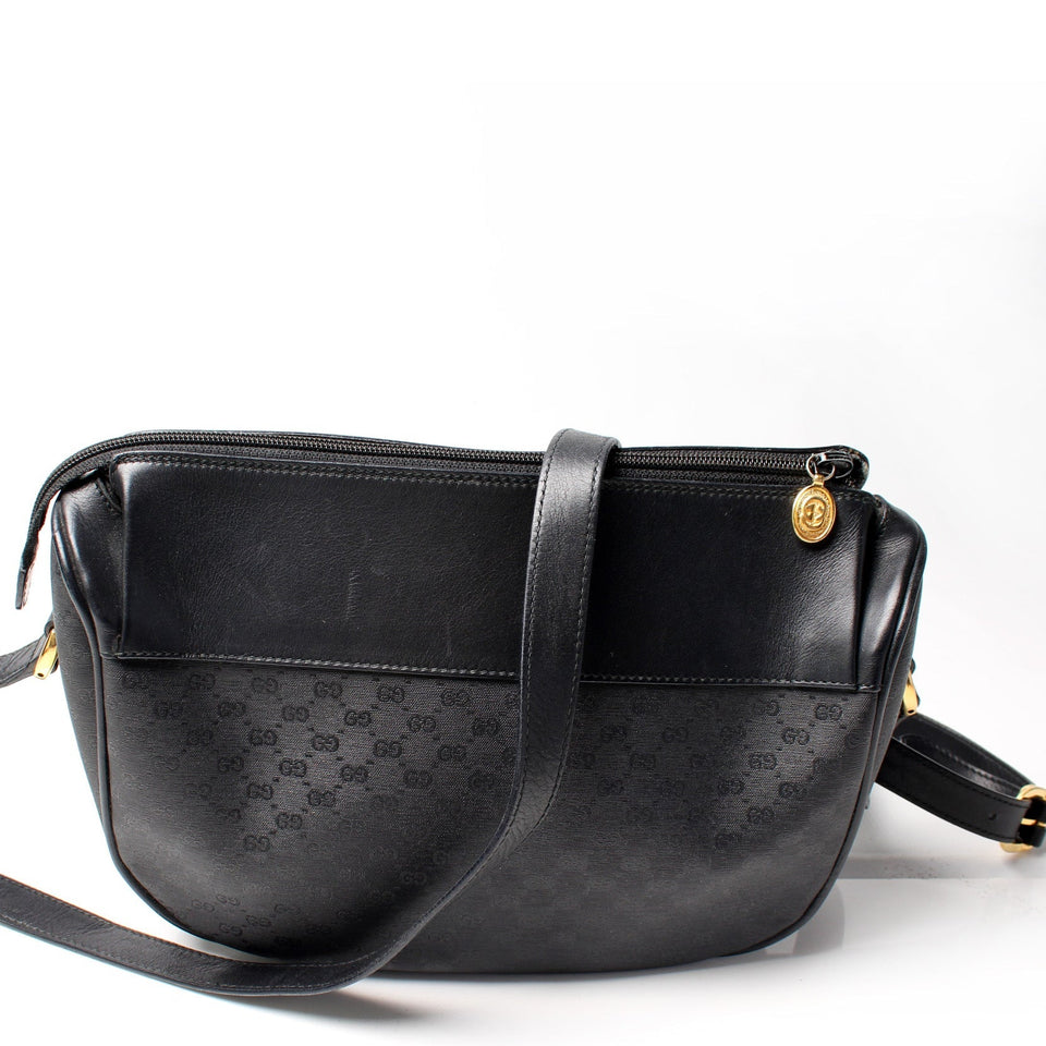 Gucci 001.115.5918 Vintage Micro GG Canvas Bag