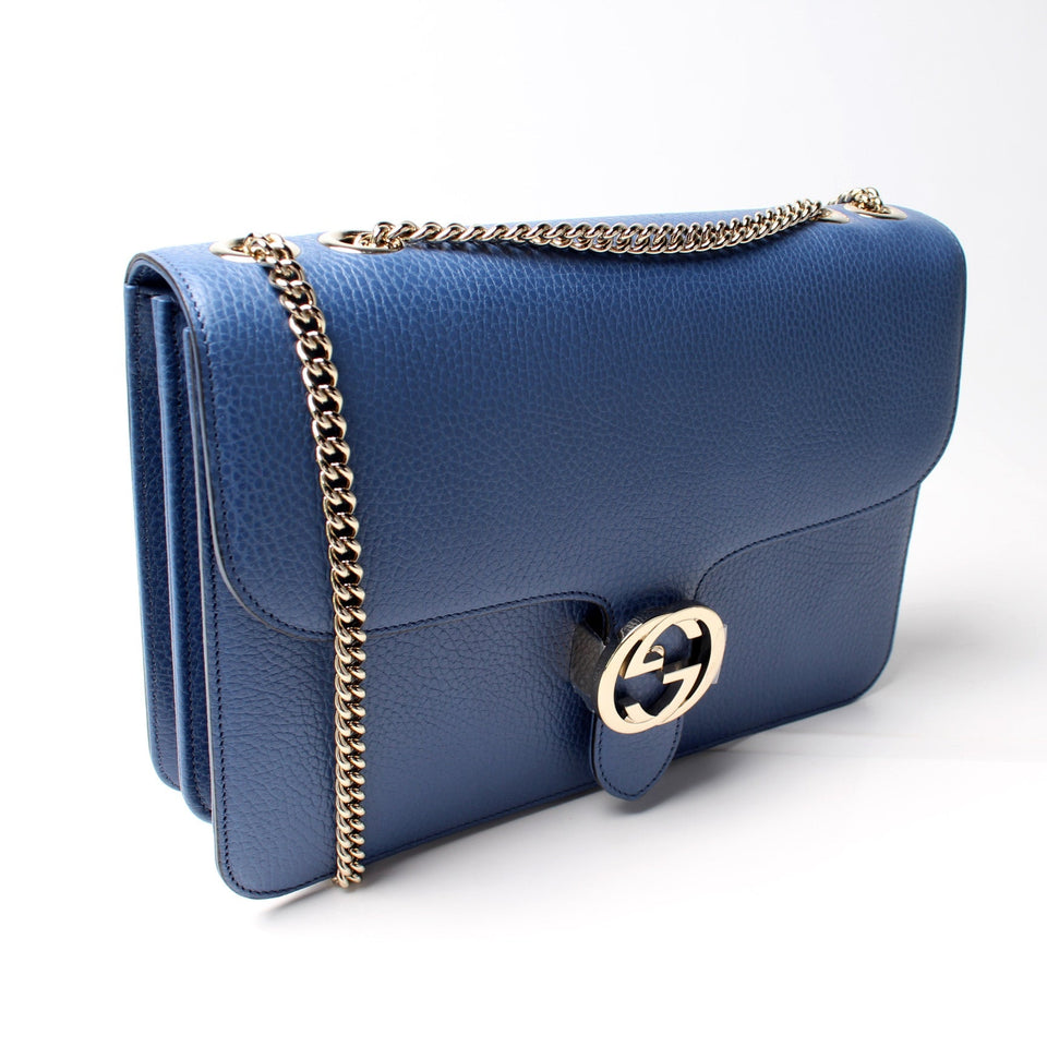 Gucci 510303 Interlocking GG Shoulder Bag