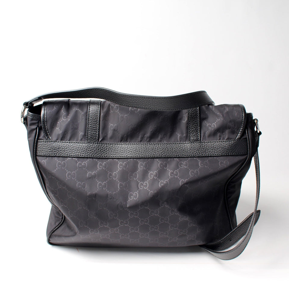 Gucci 510334 GG Nylon Messenger Bag
