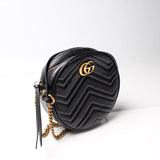 Gucci 550154 Marmont Mini Round Bag