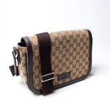 Gucci 449172 GG Canvas Messenger Bag