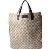 Gucci 131258 GG Supreme Flat Tote Bag