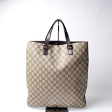 Gucci 131258 GG Supreme Flat Tote Bag