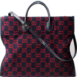 Gucci 598169 GG Wool Tote Bag